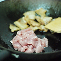 香煎嫩豆腐炒肉片的做法图解7