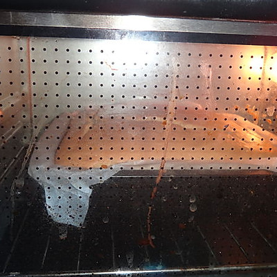 七分钟用微波炉做低卡芝麻豆渣蛋糕 