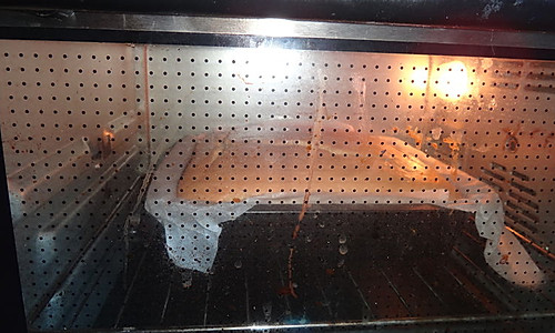 七分钟用微波炉做低卡芝麻豆渣蛋糕 的做法