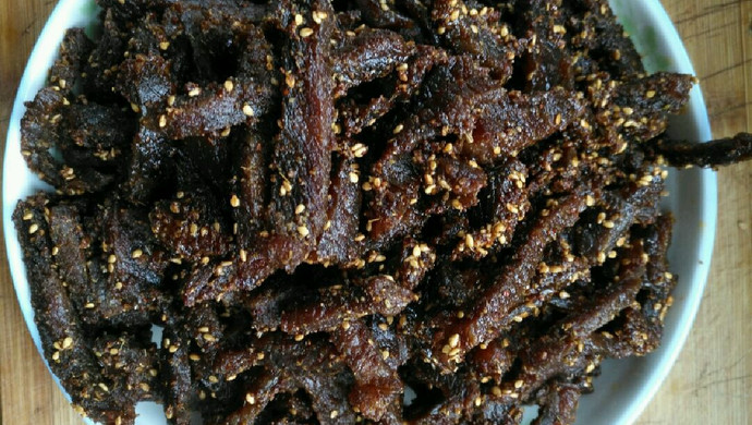 孜然牛肉干