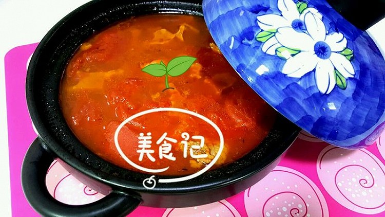 泰小妍の浓香番茄牛尾汤的做法