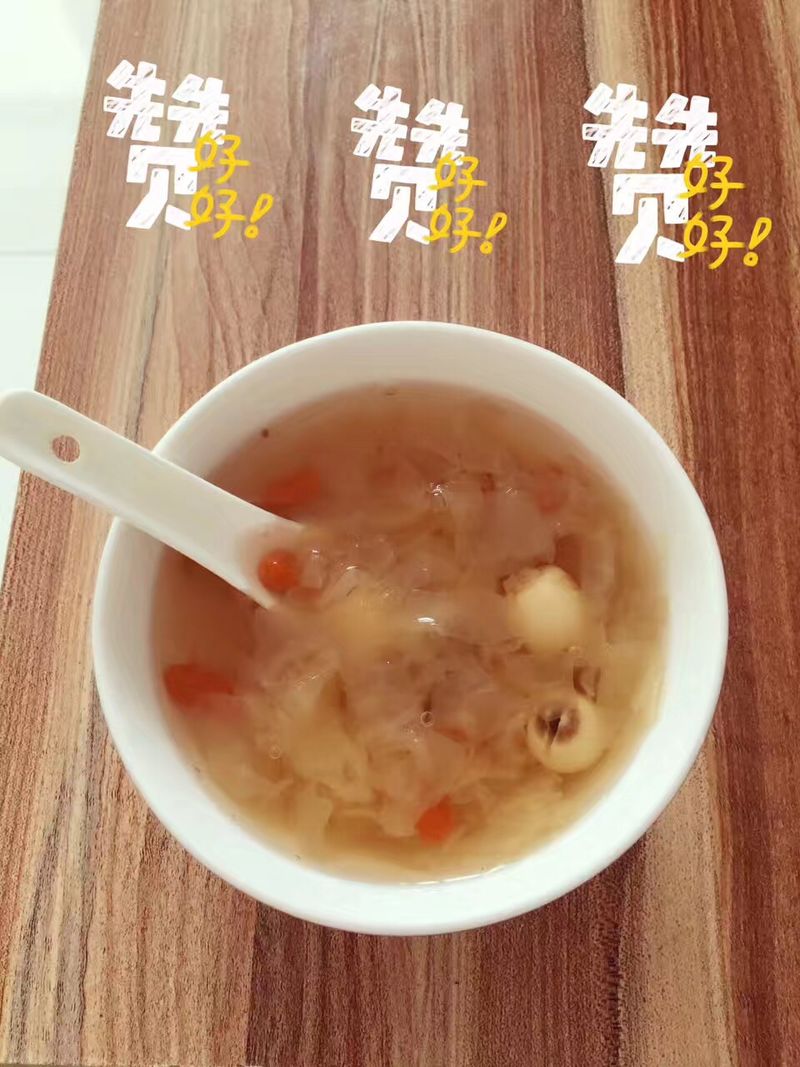 冰糖红枣银耳雪梨汤