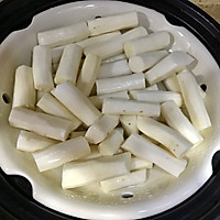 红豆山药羹的做法图解1