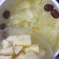 【蓓妈美食】银耳雪梨甜汤的做法图解4