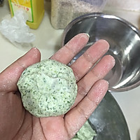 清明草蜜豆包的做法图解13