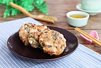 烹茶～点心 甘香爽口 龙井鲜虾饼#中粮我买，春季踏青#的做法