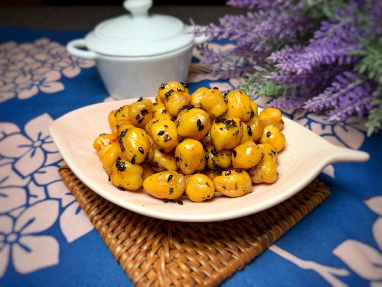 芝麻海苔鹰嘴豆的做法