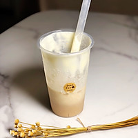 网红喜茶的海盐芝士奶盖红茶的做法图解8