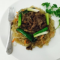 炒牛肉粉丝的做法图解10