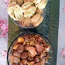 花卷烩菜