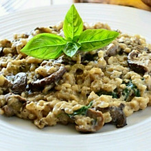 意式蘑菇烩饭【Mushroom Risotto】