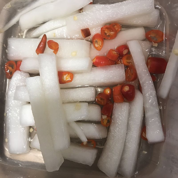 酸辣萝卜的做法
