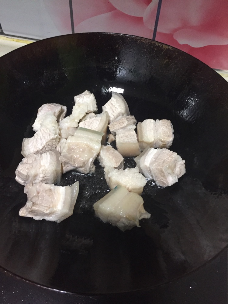 萝卜烧肉的做法图解3