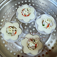宝宝辅食/挪威北极鳕鱼馒头小披萨的做法图解7