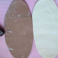 巧克力木纹馒头的做法图解8