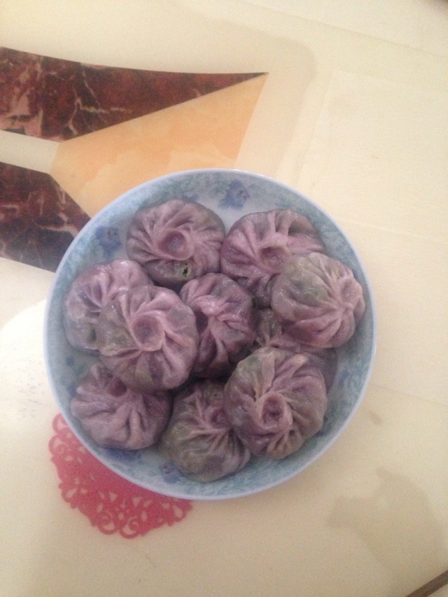 韭菜鸡蛋粉丝包子