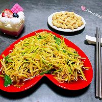 #刘畊宏女孩减脂饮食#凉拌西葫芦丝的做法图解11
