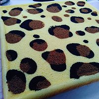 小性感的豹纹蛋糕卷#我的烘焙不将就#的做法图解11