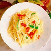 #感恩节烹饪挑战赛#酸辣土豆丝的做法图解5