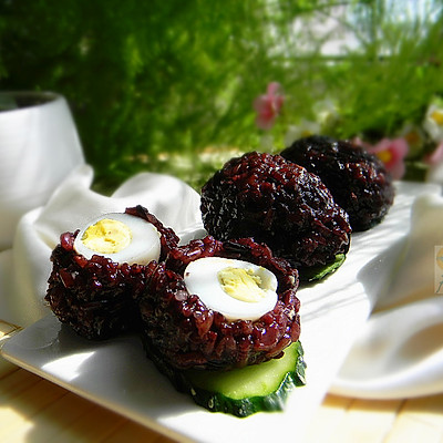 茄汁蛋饭团