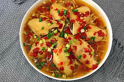 金针菇蒸鸡翅
