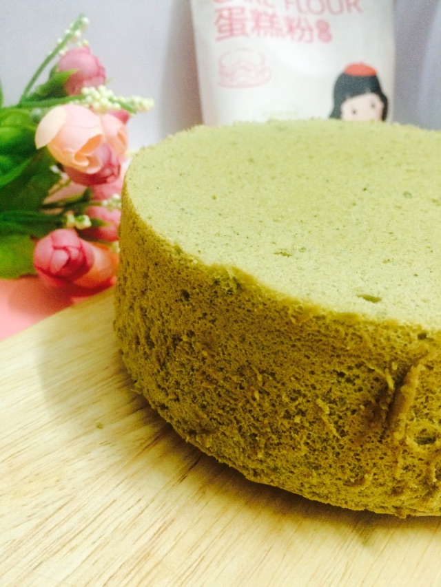 爱上易小焙从“抹茶戚风蛋糕”开始