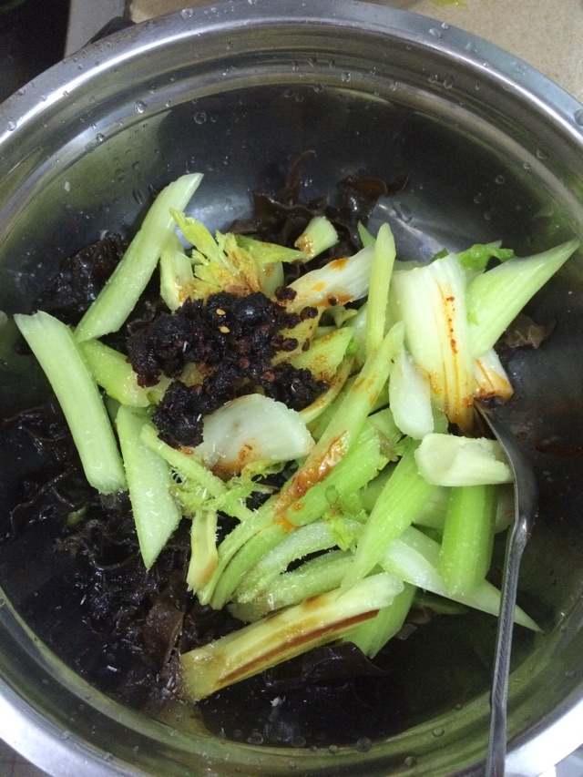 爽口菜的做法图解4