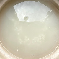 #春日露营#豌豆瘦肉粥的做法图解2