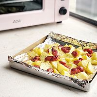 #ACA北美电器#烤箱不仅仅是烘焙：黑胡椒火腿薯角的做法图解10