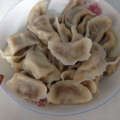 白菜鲜肉馅饺子