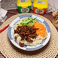 #一勺葱伴侣，成就招牌美味#刘小厨的家常美味早餐：炸酱面的做法图解12