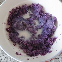 全麦紫薯石榴包#夏日时光#的做法图解7