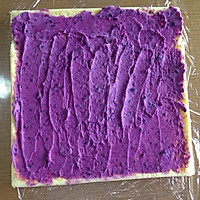 紫薯酸奶蛋糕卷的做法图解7