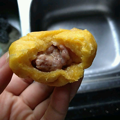 南瓜肉包子