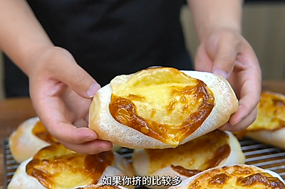 私房爆款的岩烧乳酪面包，原来做法这么简单！