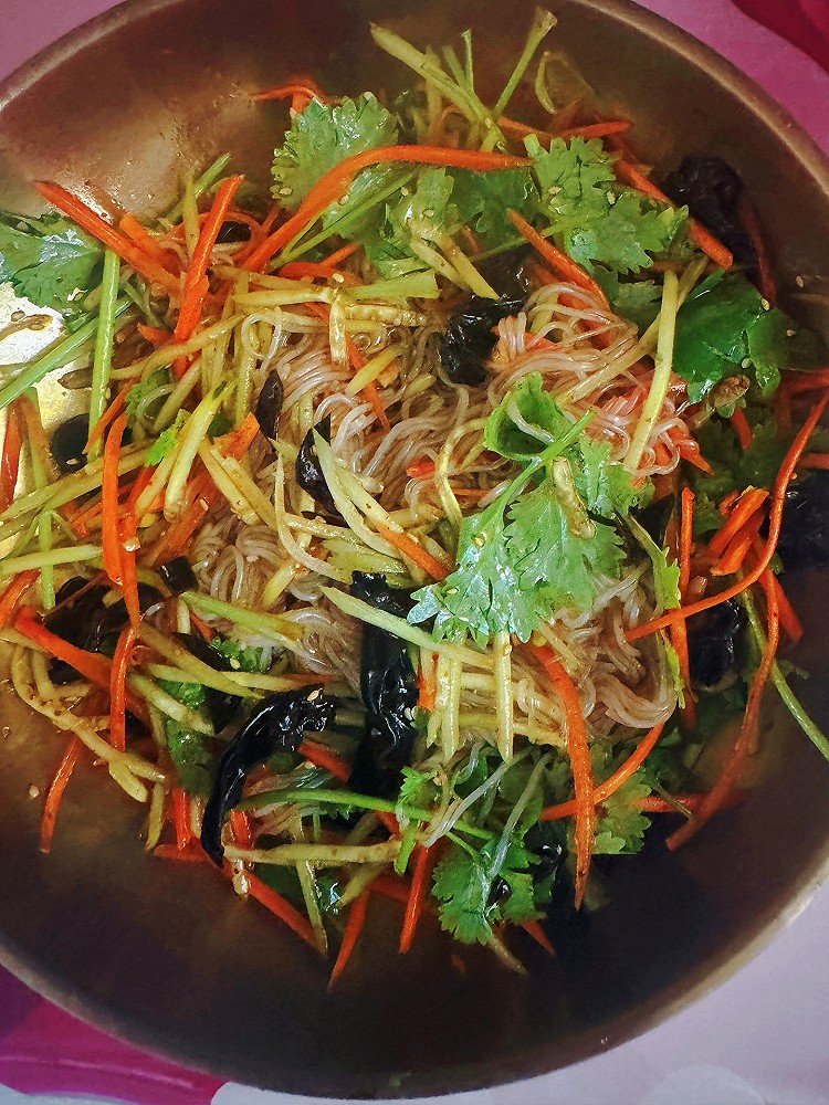 凉拌粉丝的做法