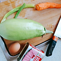 #美食视频挑战赛#厨房小白都可以的茄子肉饼的做法图解1