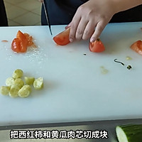#秋日抢鲜“蟹”逅#俄罗斯雪蟹蟹肉沙拉的做法图解8