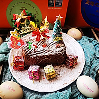 #圣迪乐鲜蛋杯复赛#树桩蛋糕的做法图解12