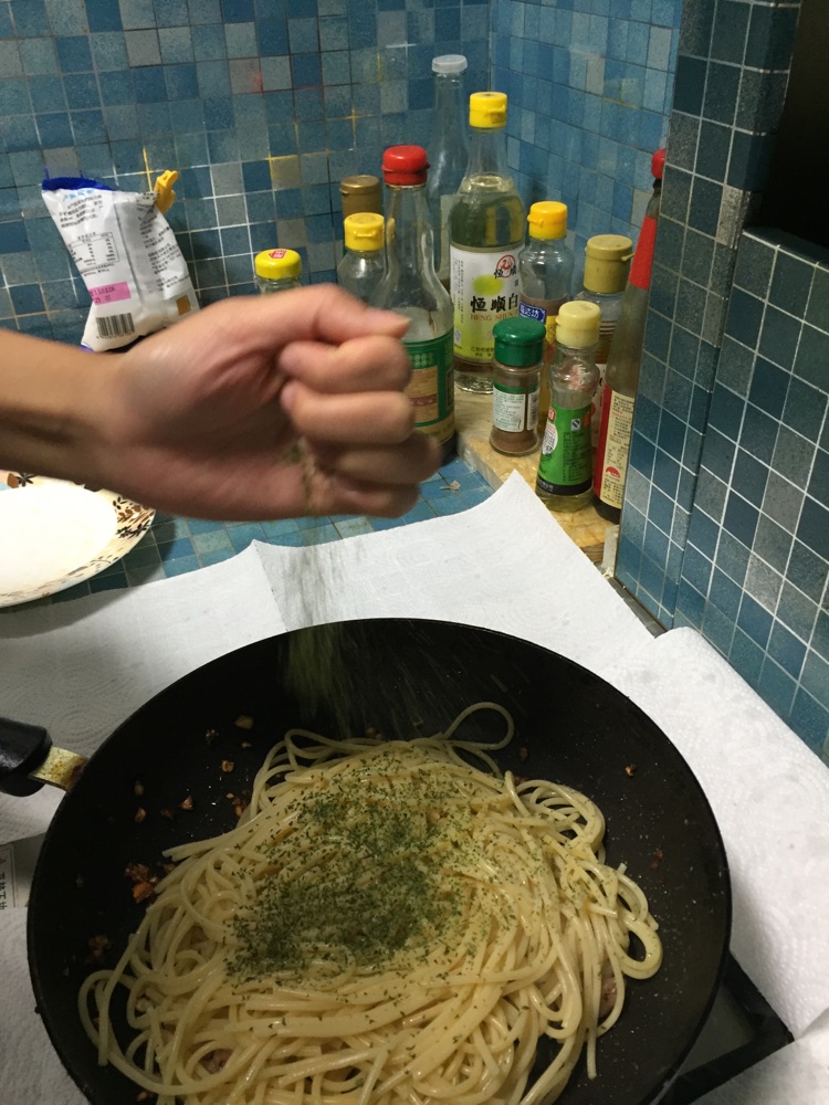 明虾意面的做法图解14