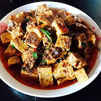 川味麻婆豆腐，快手菜的做法图解7