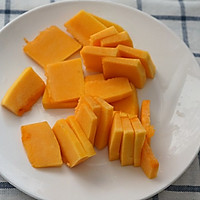 奶油南瓜汤——搅拌机食谱的做法图解1