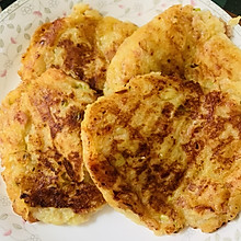 土豆新吃法，午餐肉土豆饼