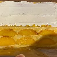 #赏味舌尖上的法式浪漫#黄桃蛋糕卷的做法图解15