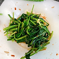 韩式辣酱凉拌菠菜—快手菜的做法图解7