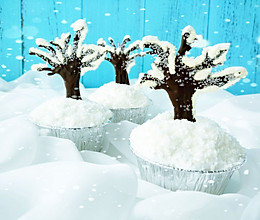 雪国的树——杯子蛋糕的做法