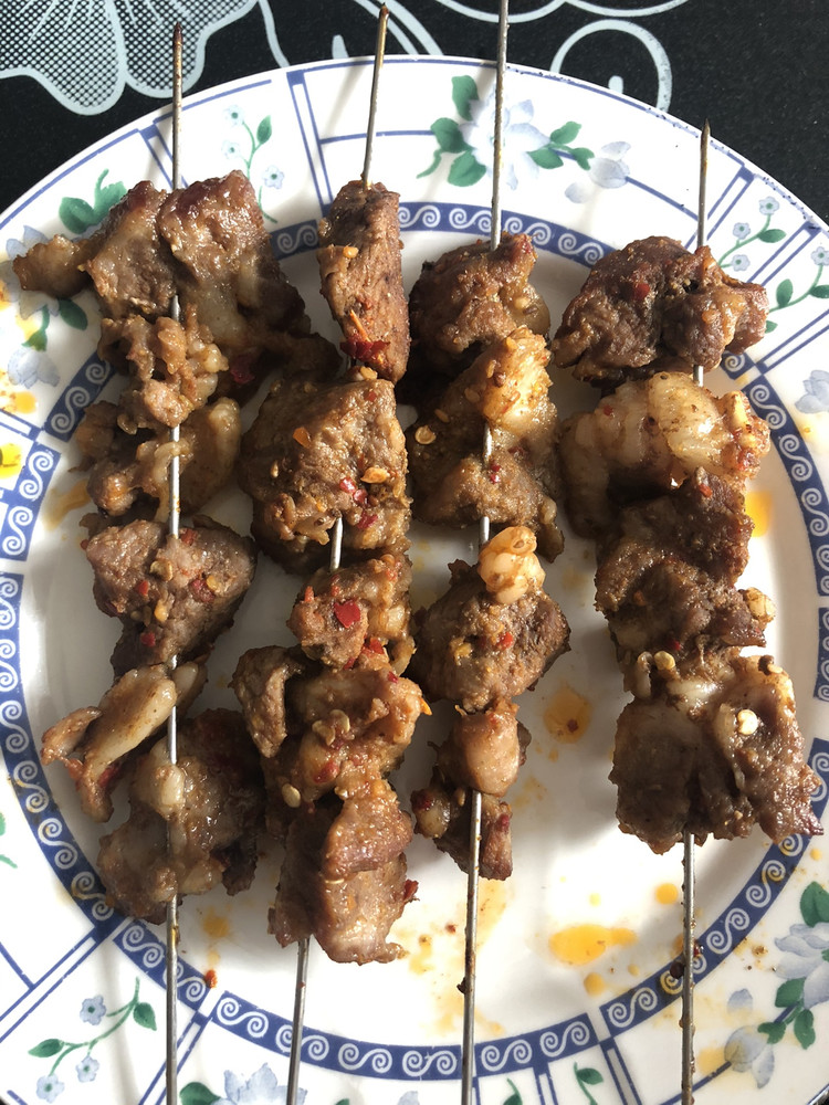 烤箱羊肉串的做法
