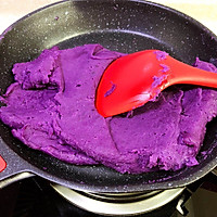 两招儿教你做薄皮大馅儿方方正正网红爆浆紫薯仙豆糕的做法图解10