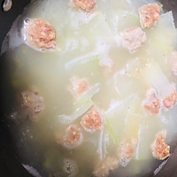 虾皮冬瓜肉丸汤的做法图解11