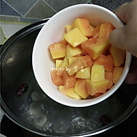 桂圆木瓜甜品#盛年锦食.忆年味#的做法图解7